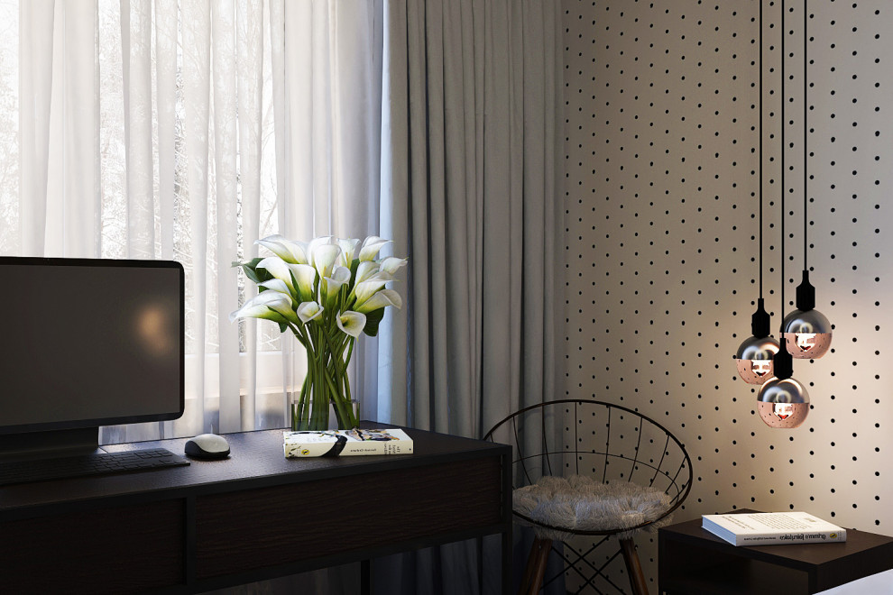 Дизайн-проект спальни для девушки