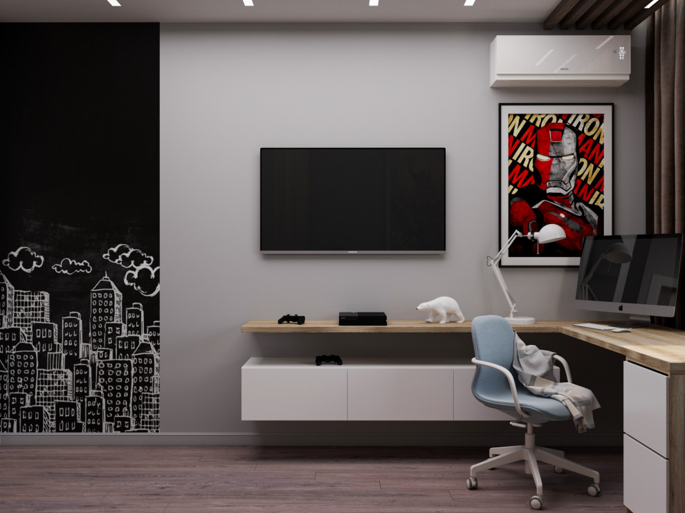 Детская для мальчика в загородном доме. Кемеровская обл.