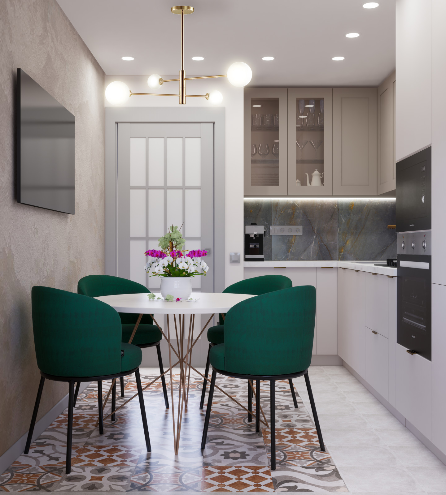 Трешка без перепланировки с газом для семьи с малышом