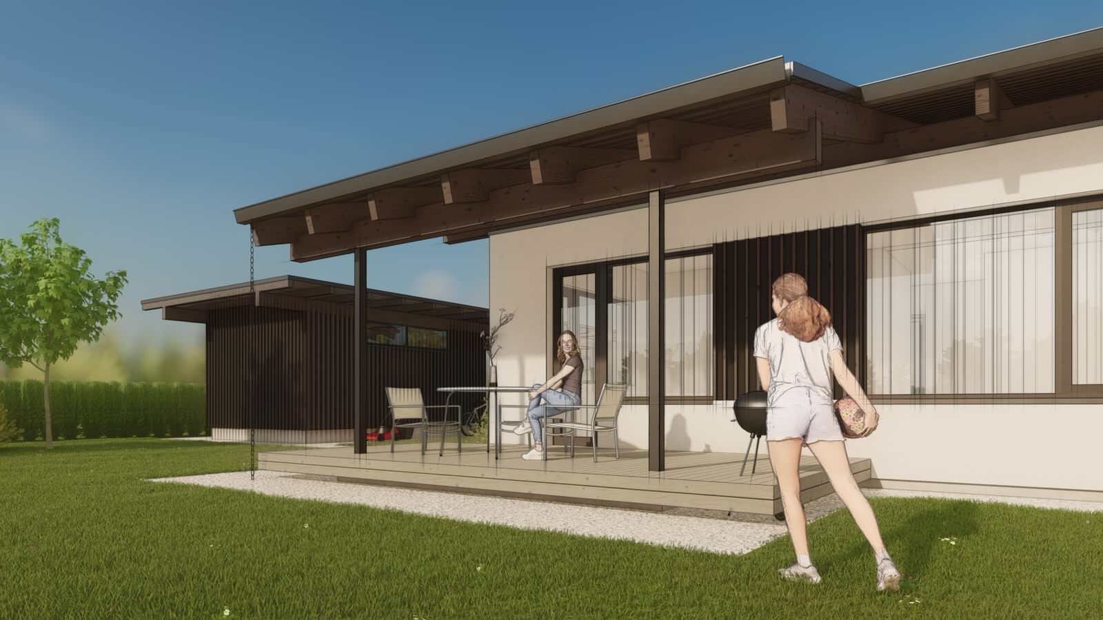 Дача в СНТ Рябинка