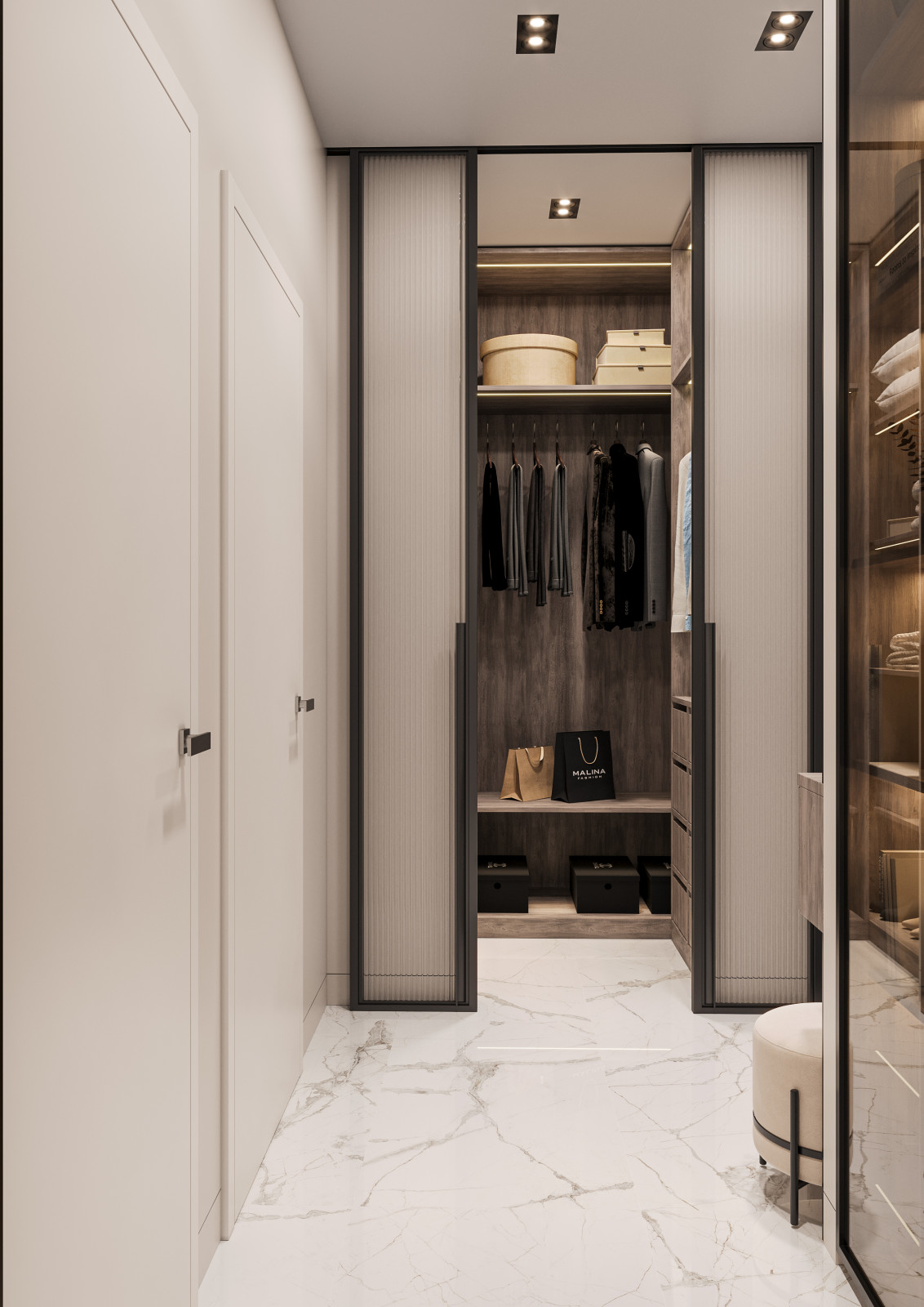 Дизайн проект интерьера  level Нагатинский