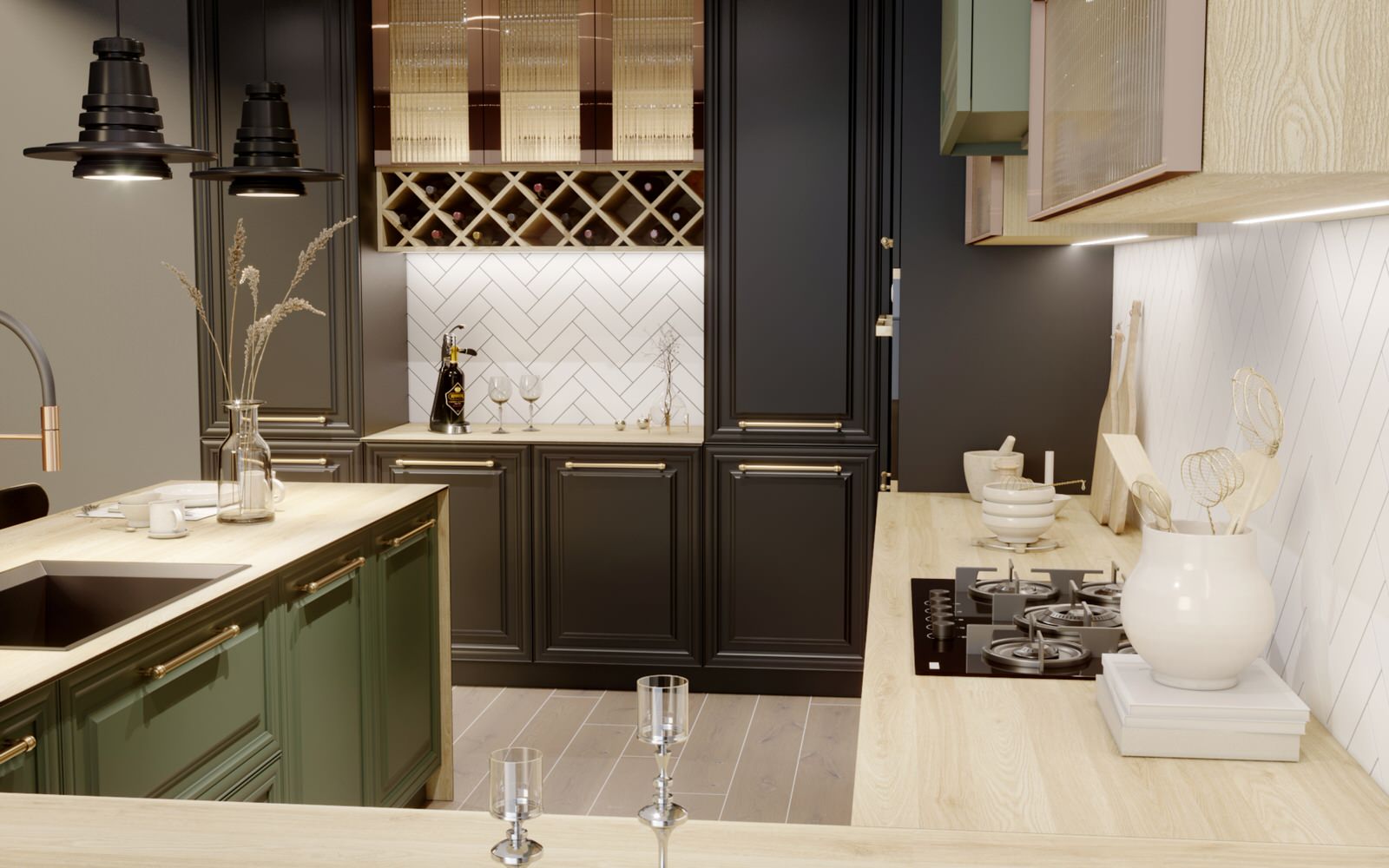 Кухня Green Dragon