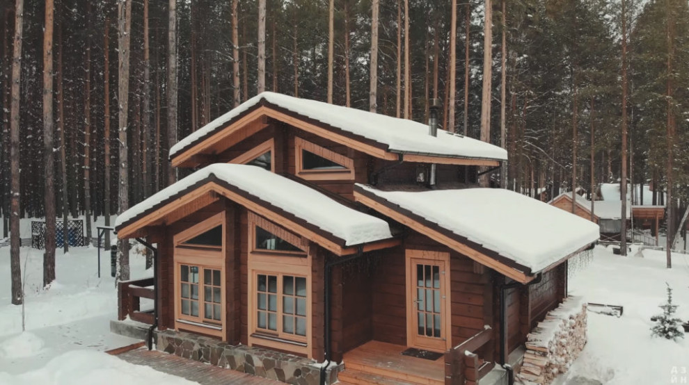 Обложка проекта: Гостевой дом с баней в пос. Финский залив