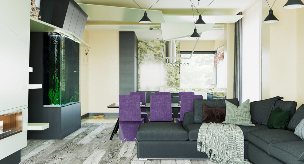 Дизайн интерьера дома 300 кв.м. “Символы имен” в КП “Комильфо”