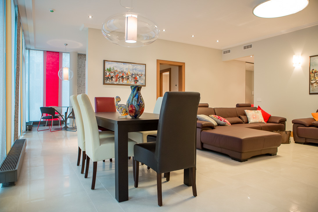 Интерьер квартиры в Юрмале (Дизайнер Наталия Прохорова-Азбукина)