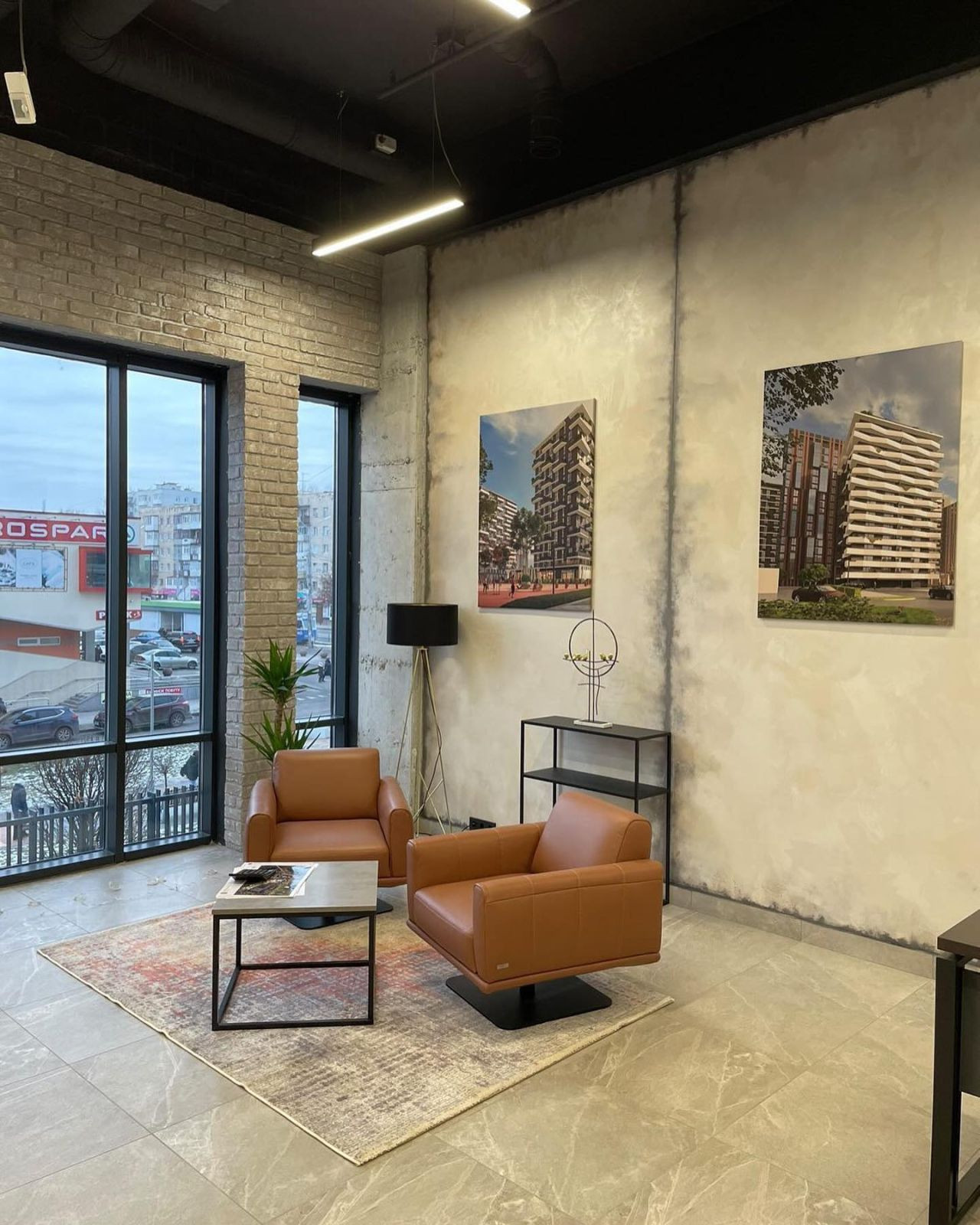 Loft-шик в офисе: декоративная штукатурка ArtBeton