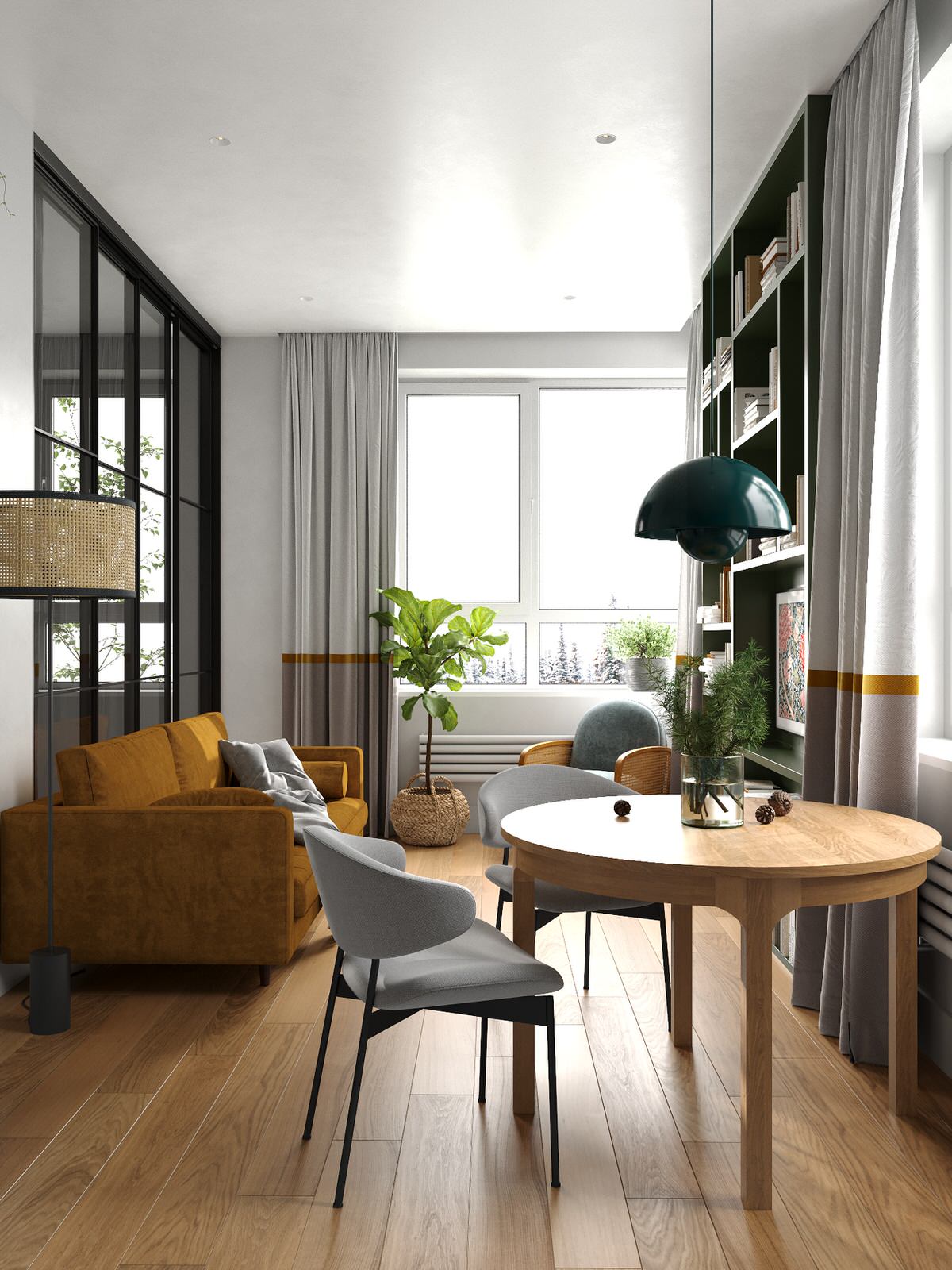 Дизайн квартиры в ЖК Тренд