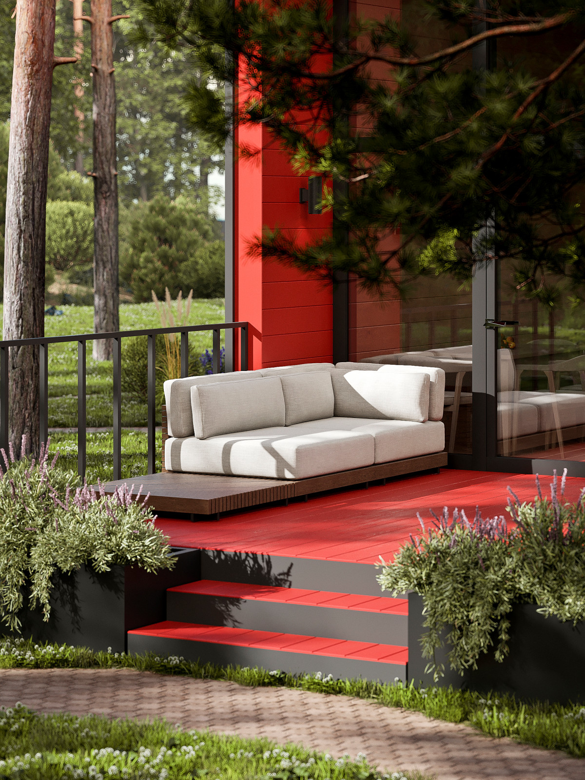 Визуализация барнхауса