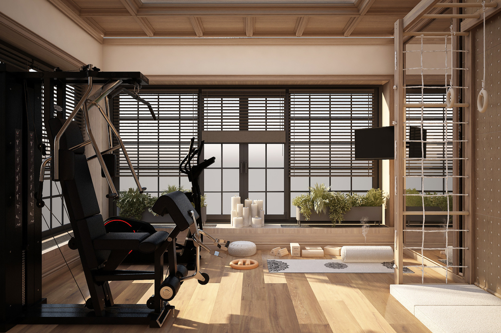 Обложка проекта: Спортзал, 3-я просека