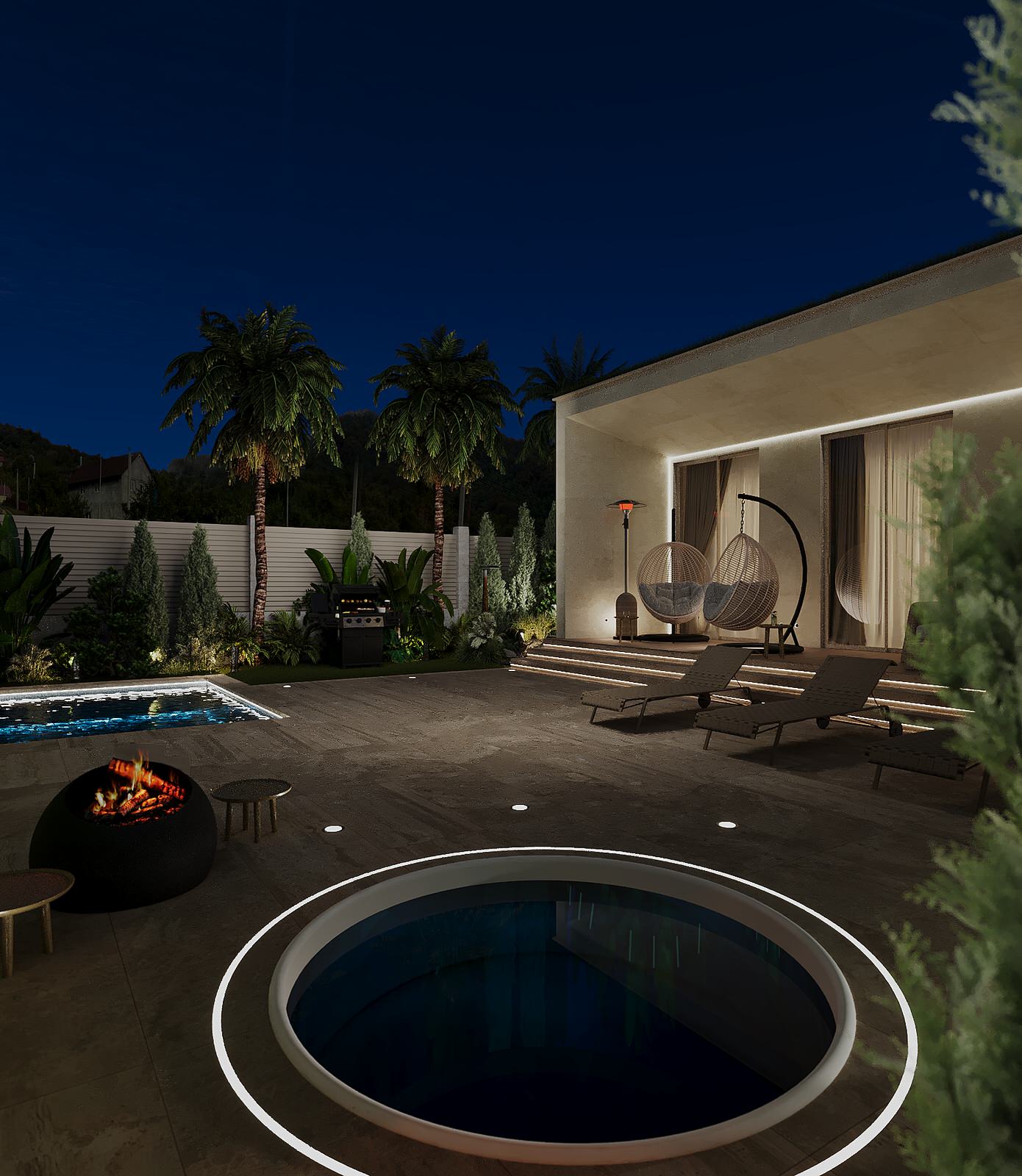 Архитектурный проект 1-но этажной MINIVILLI.terra