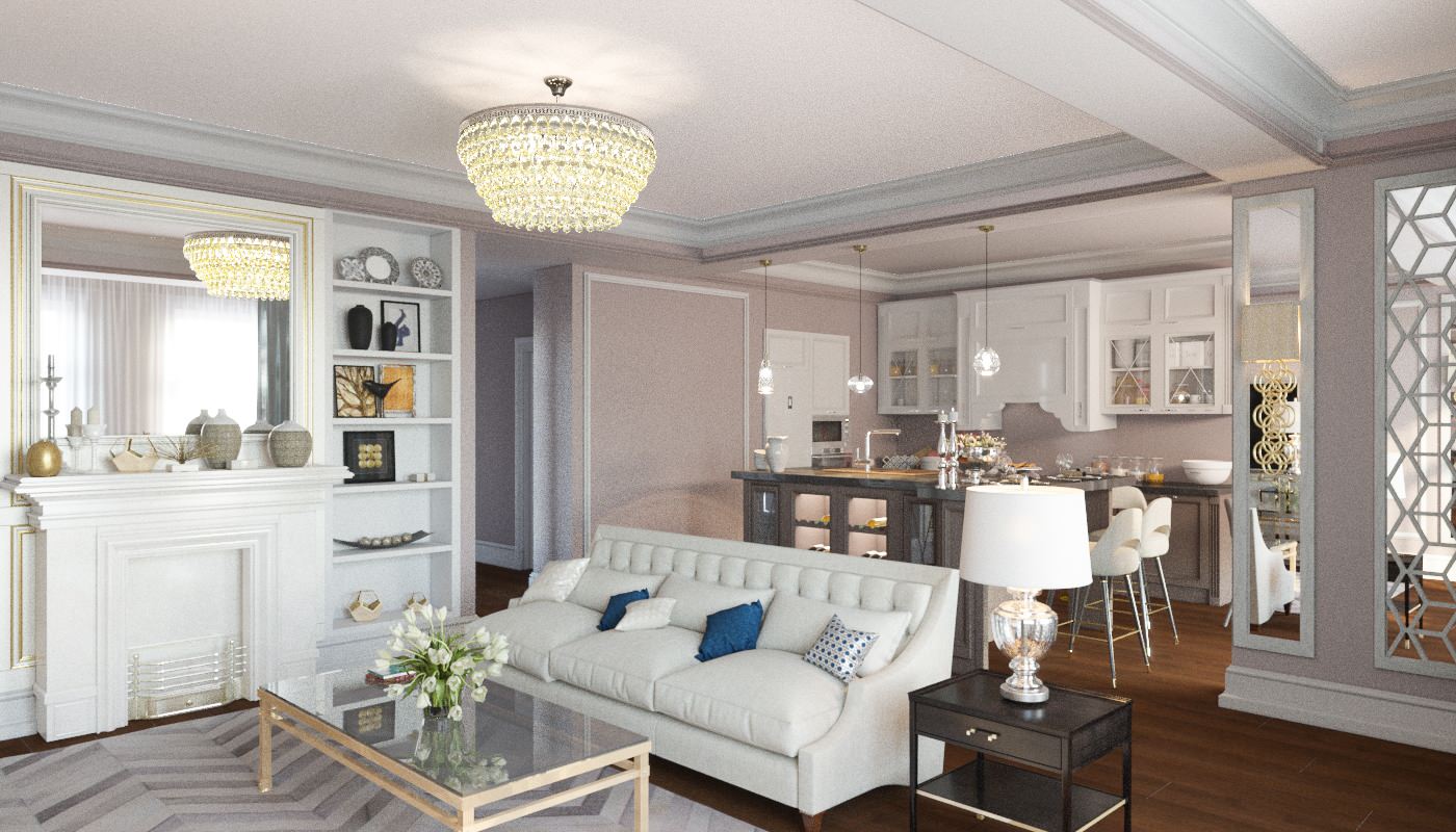 квартира для Дамы с кошкой