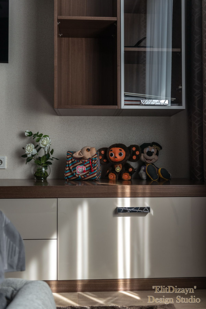 Дом неоклассика - (спальня мальчика)