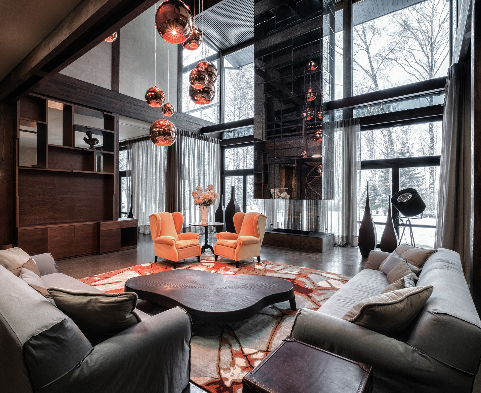 Просто космический проект загородного дома!