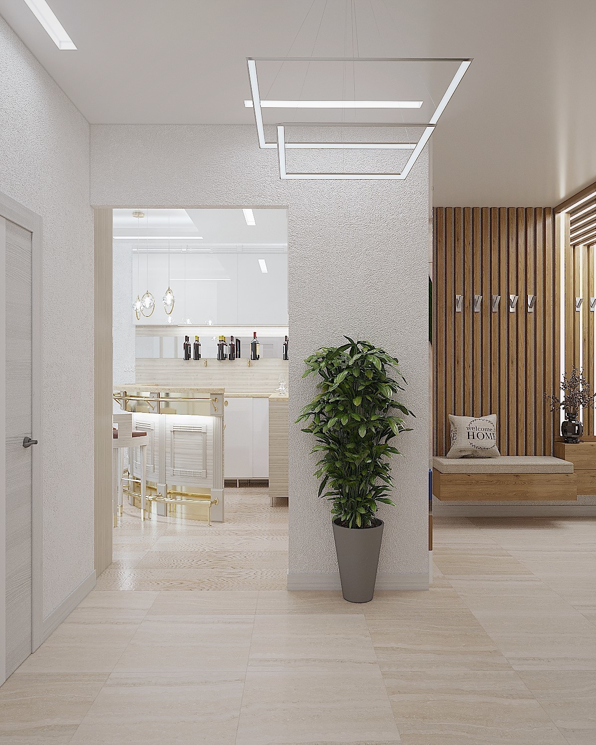 Квартира в современном стиле ул.Ошарская, д.80