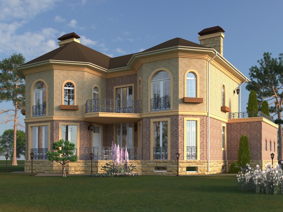 проект загородного дома в Подмосковье