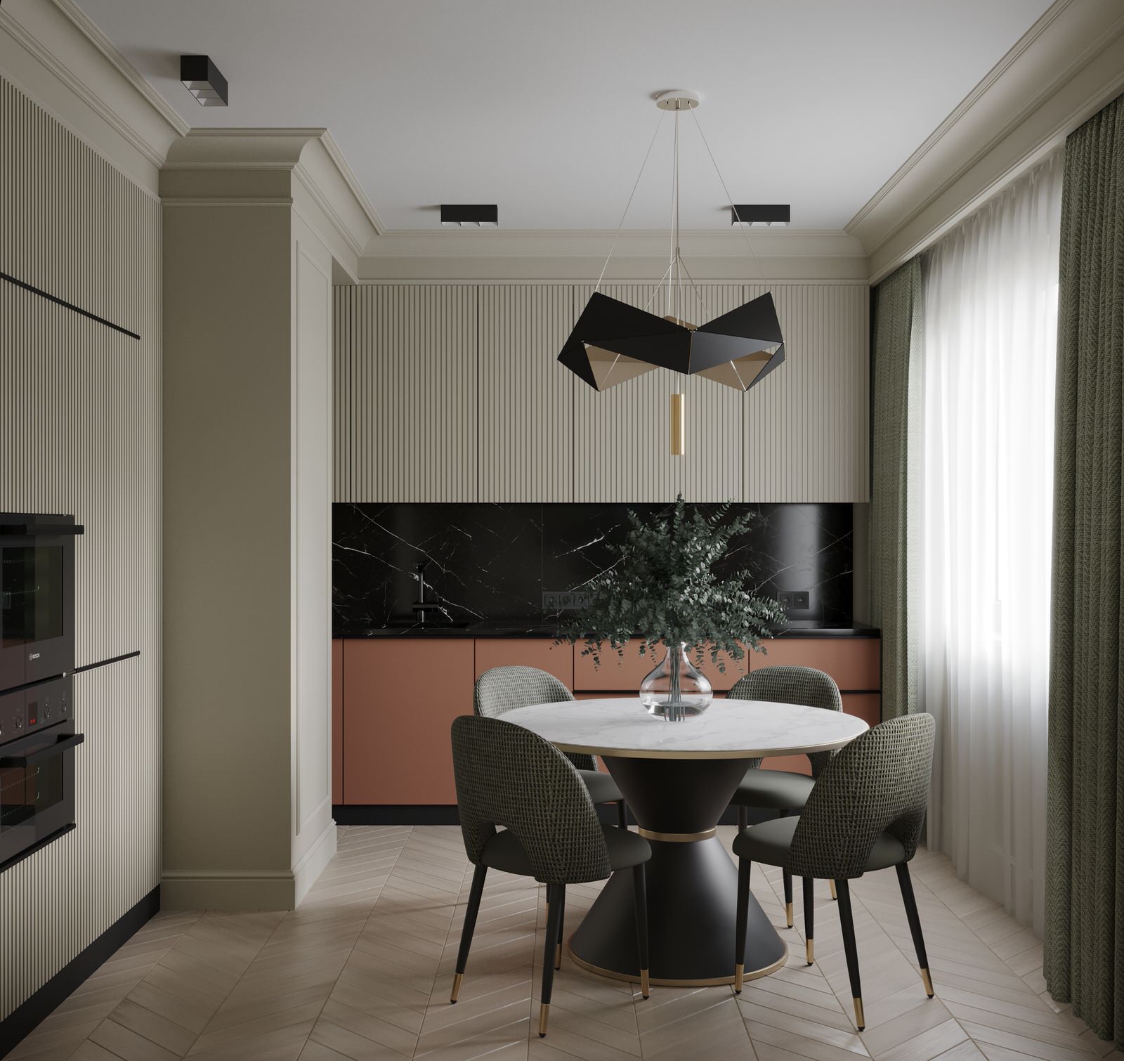 Квартира 78 кв.м. для дизайнера с семьей