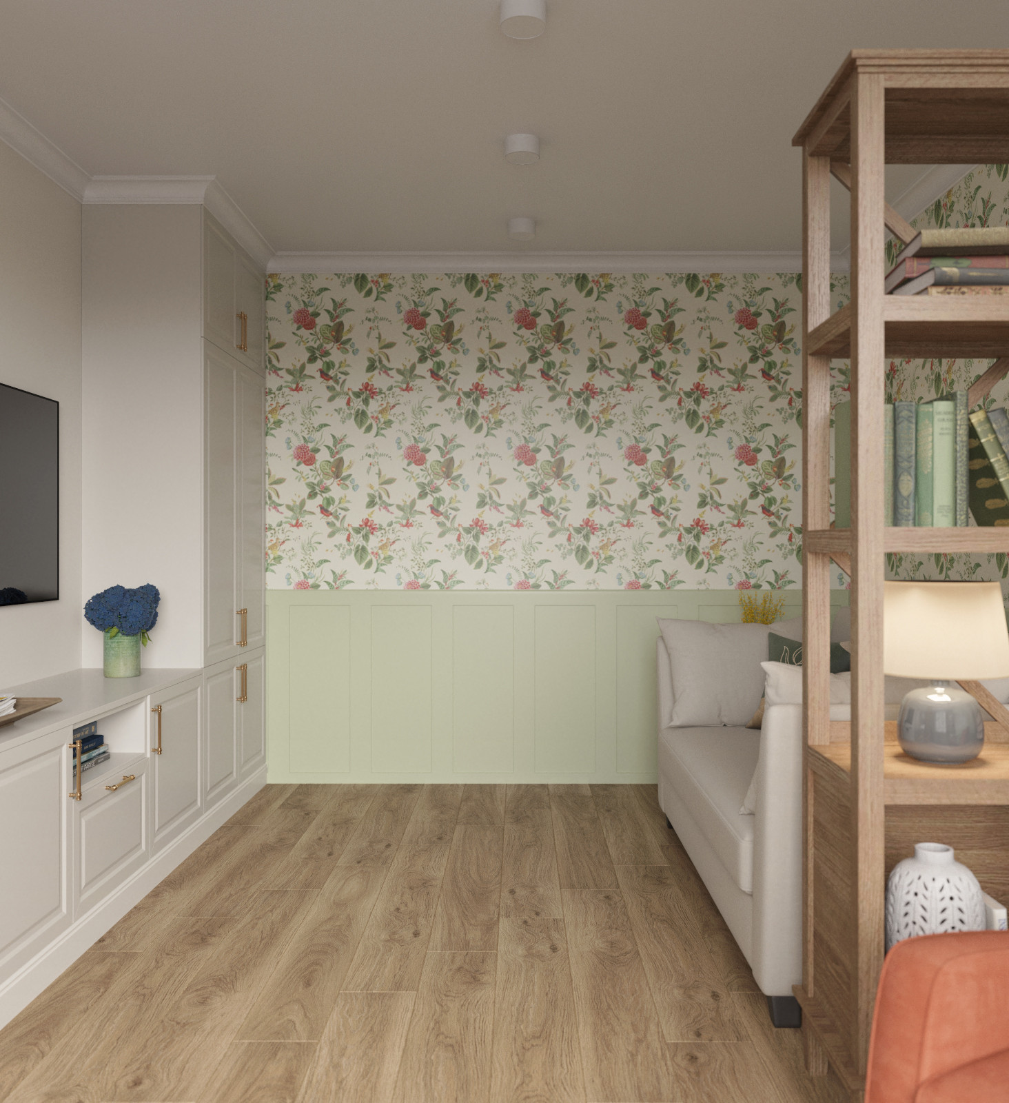 Гостиная-спальня