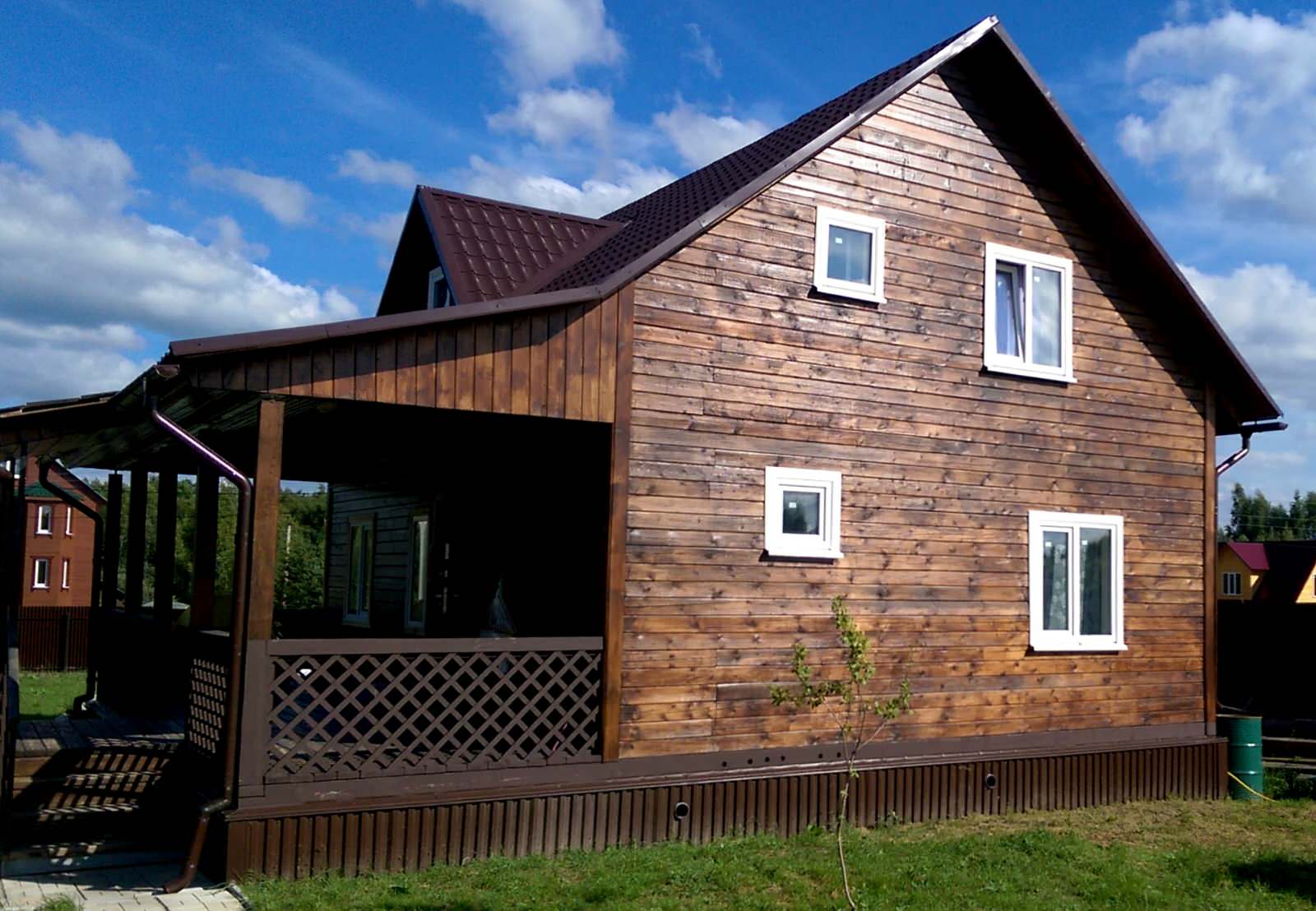 Обложка проекта: Деревянный дом