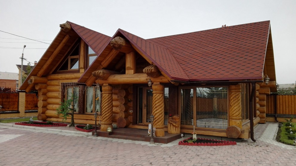 Обложка проекта: Рубленная баня из кедра "Бабик"