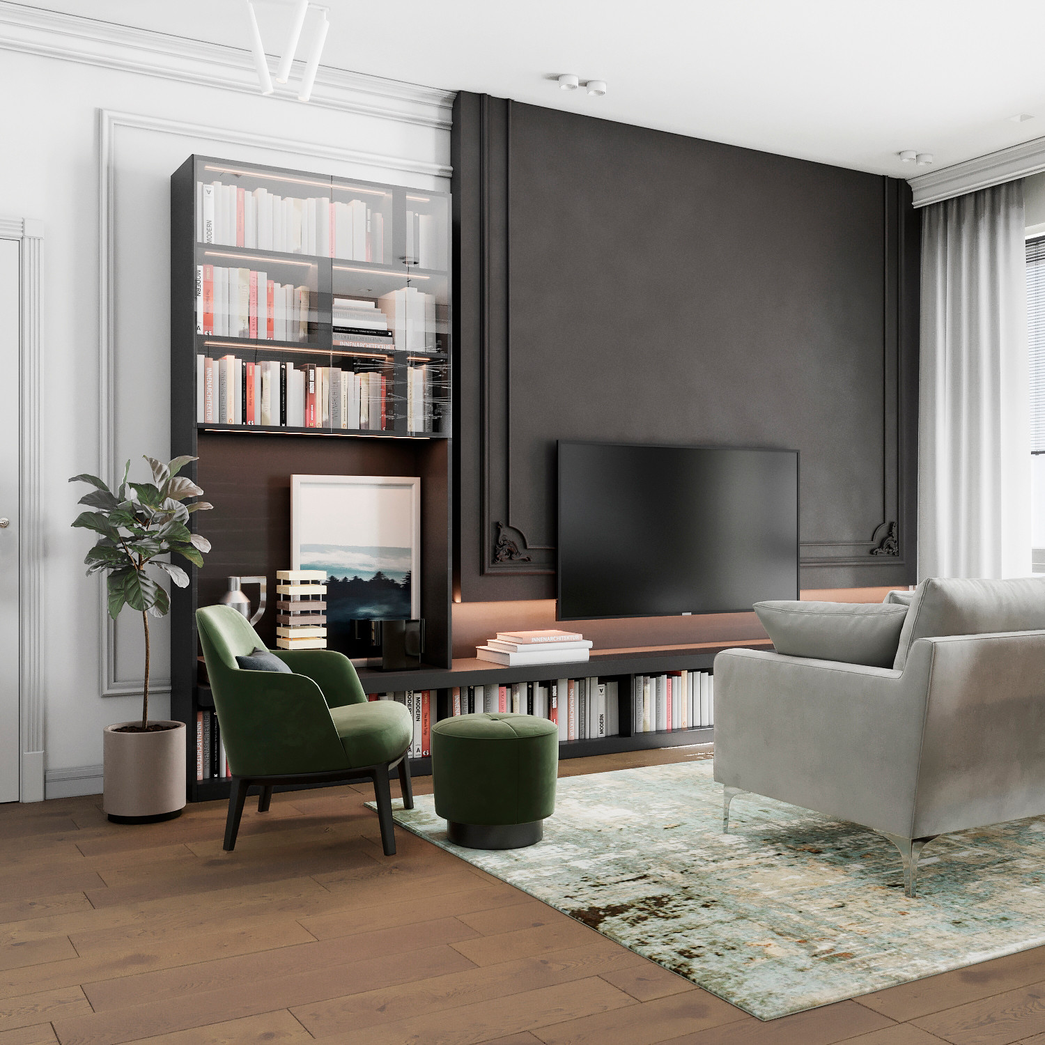 Гостиная из 50 лучших интерьеров 2021