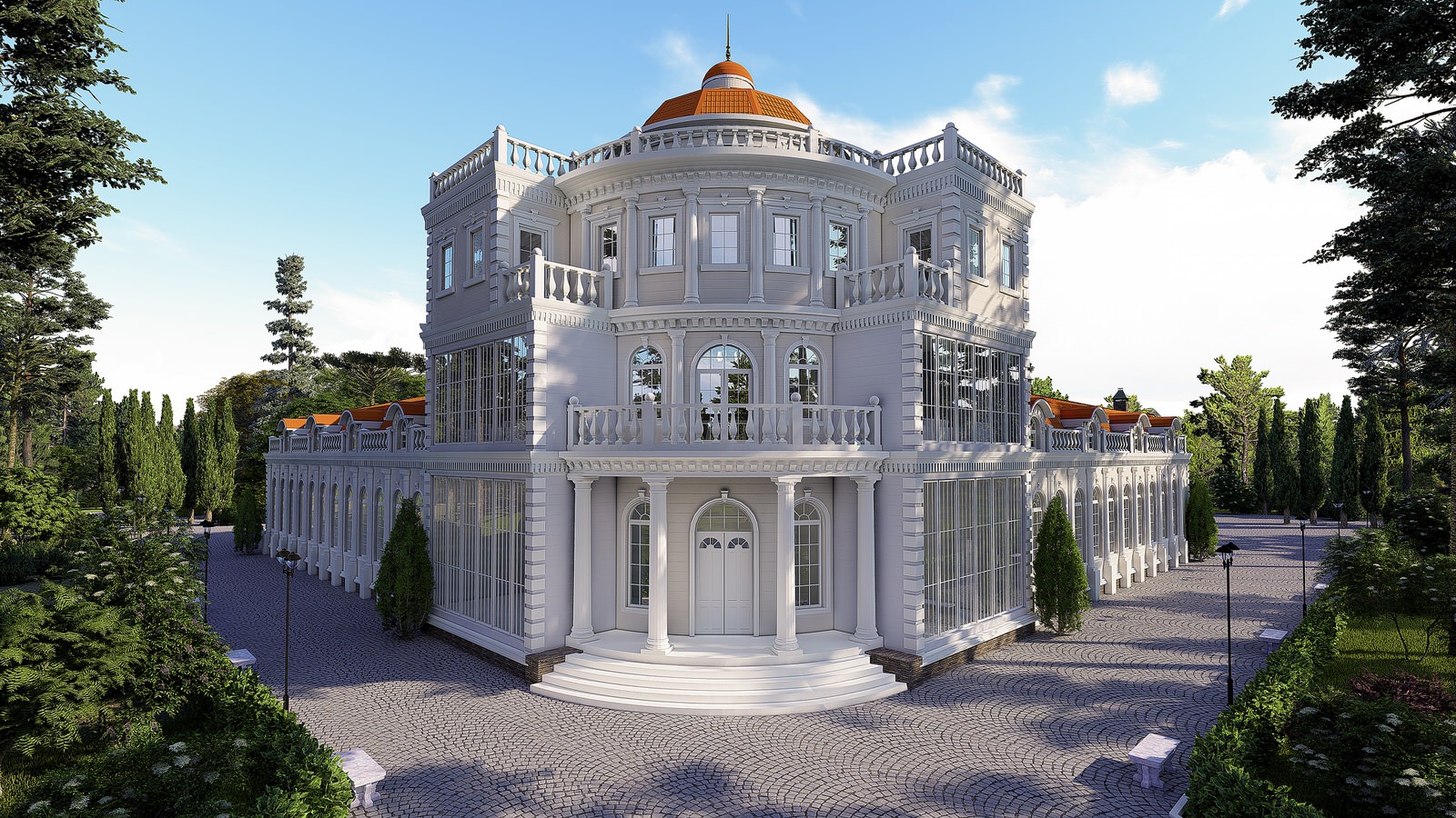 Ресторан на берегу озера