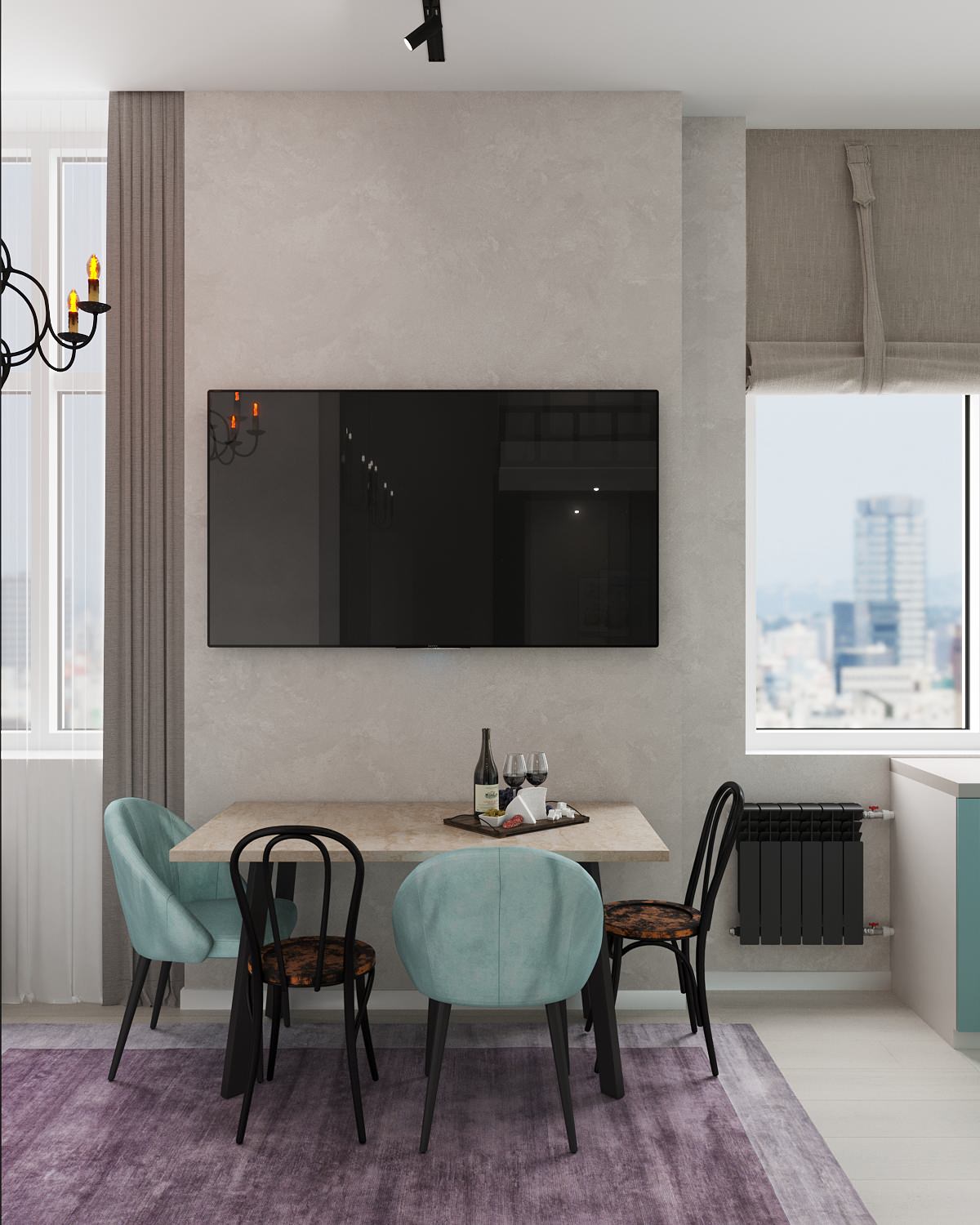 Обложка проекта: Двухуровневая квартира в ЖК"Челтенхем"