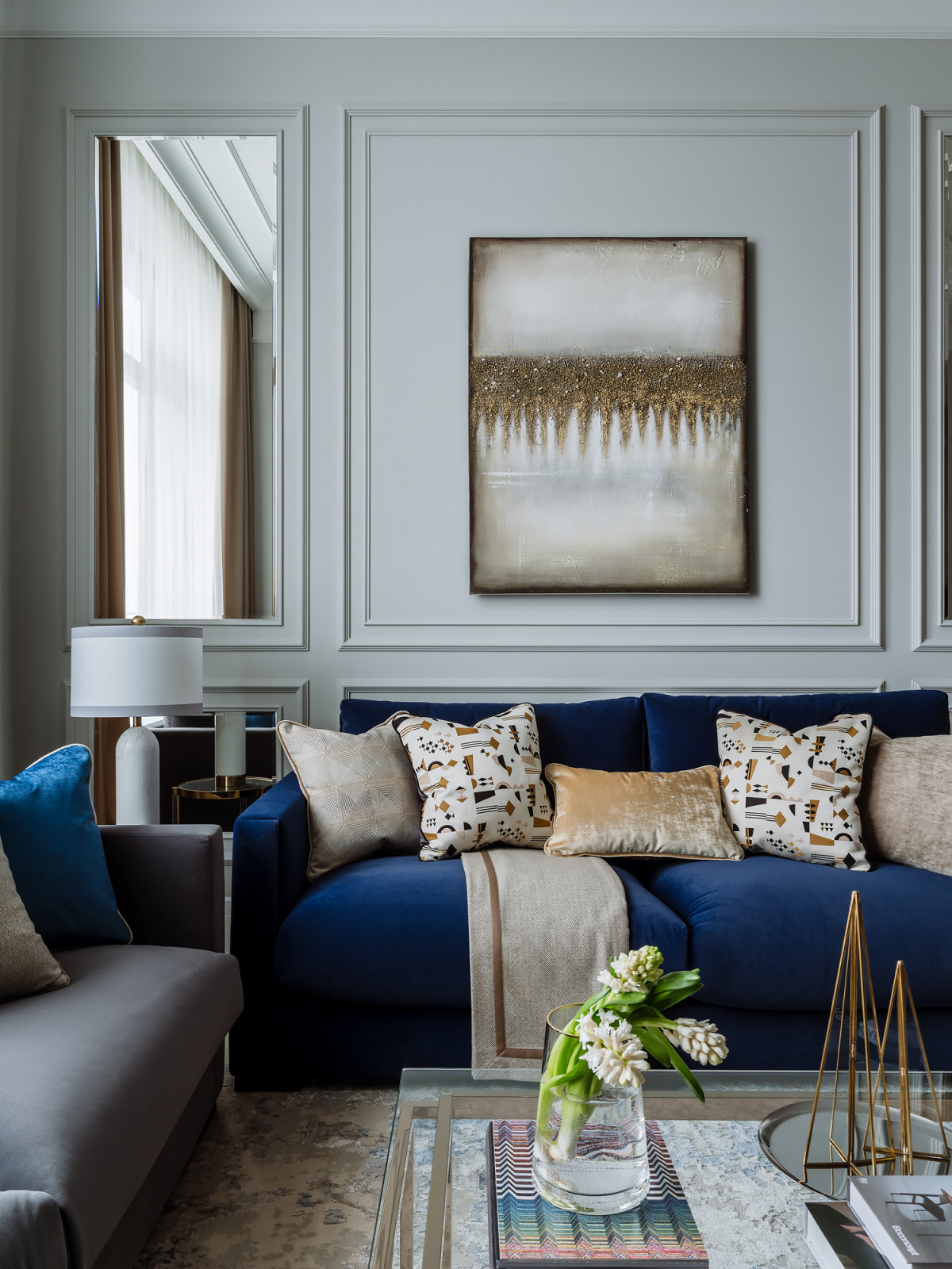 Стилизация квартиры в ЖК Барин Хаус