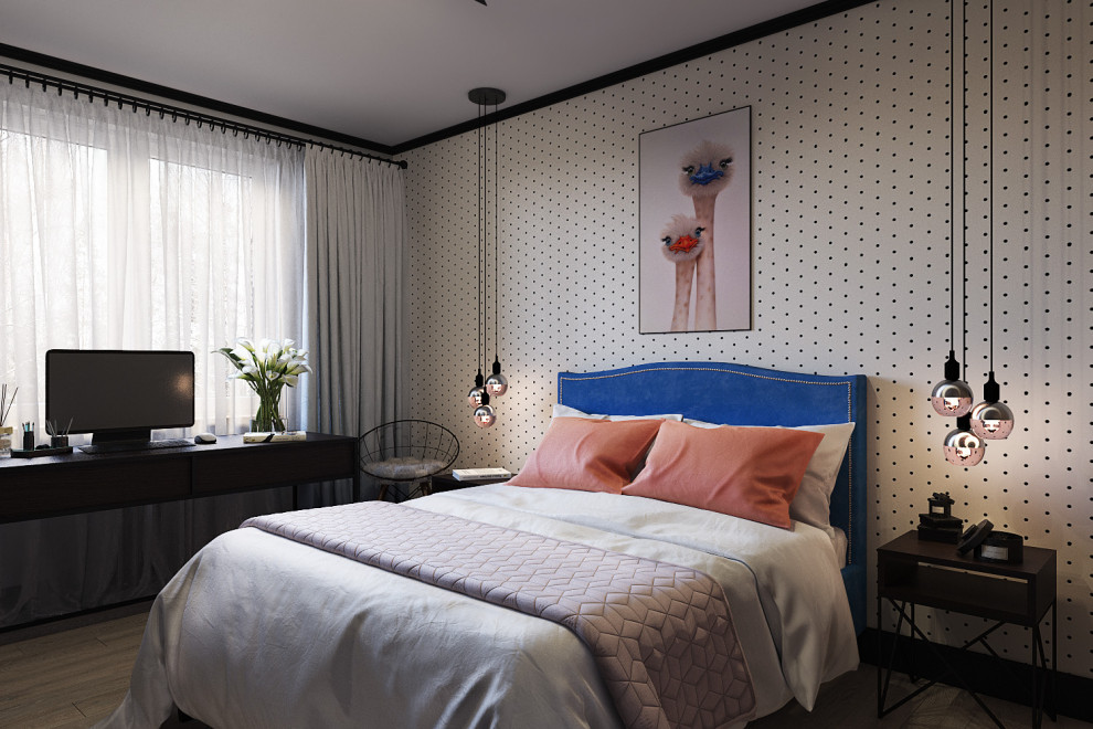 Дизайн-проект спальни для девушки