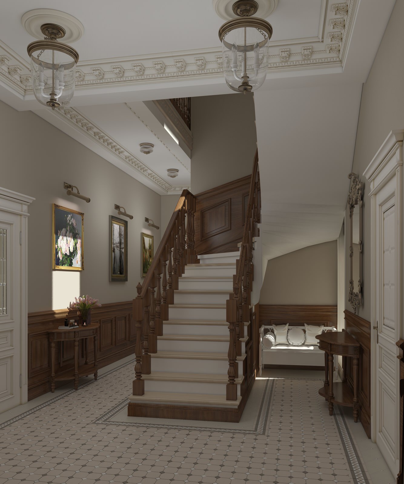 Дом в классическом