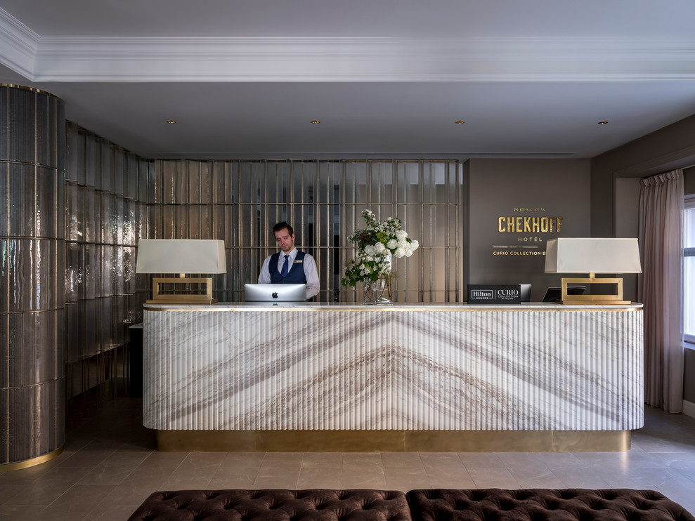 Интерьеры отеля Chekhoff Moscow, Curio Collection By Hilton
