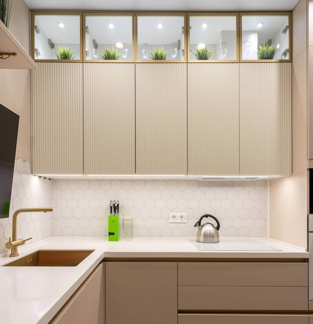 Бежевый цвет в интерьере