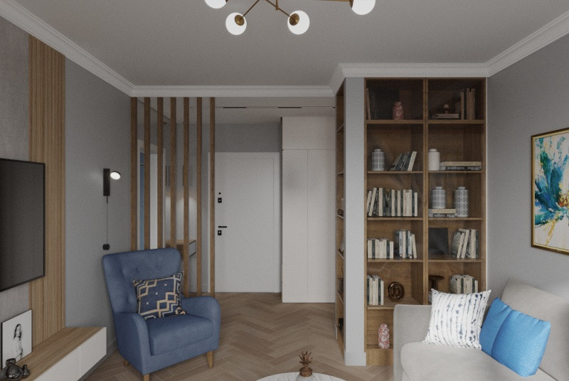 Двухкомнатная квартира, Филевский бульвар.