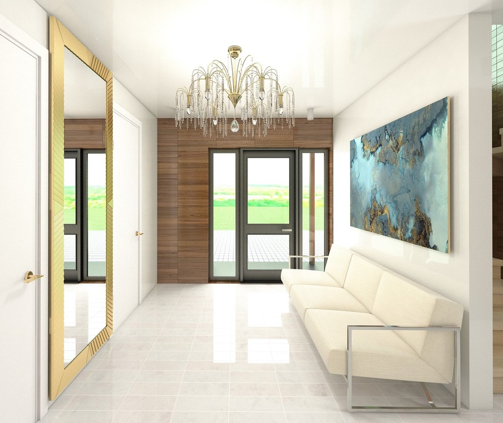 Дом "Куб" в стиле минимализм.