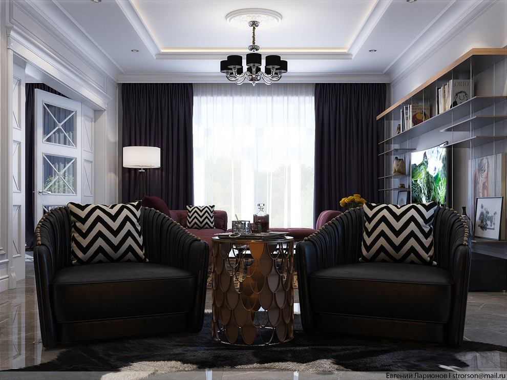 Интерьер дома в пригороде г.  Калининград.