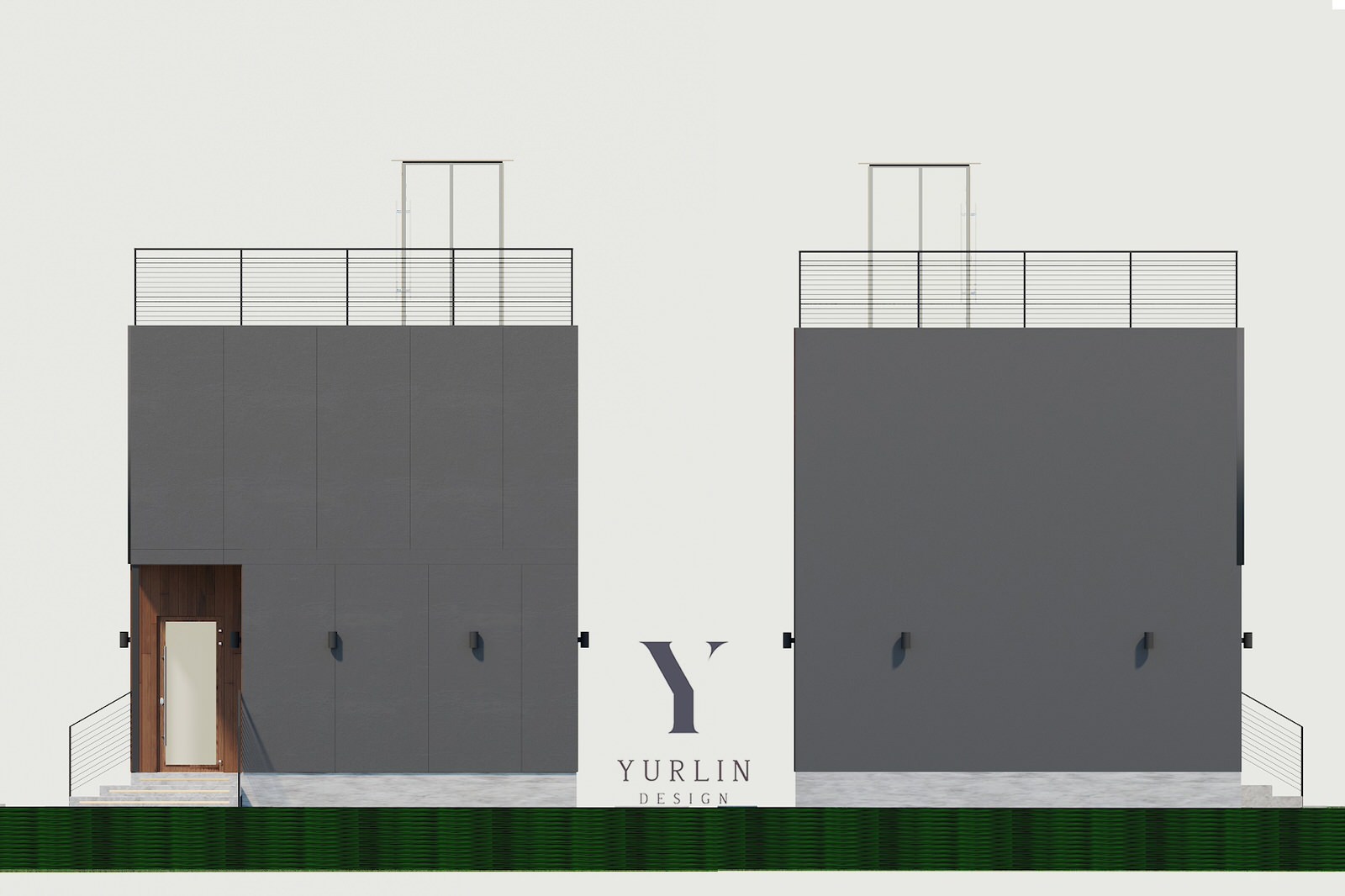 Проект  частного дома из ЛСТК