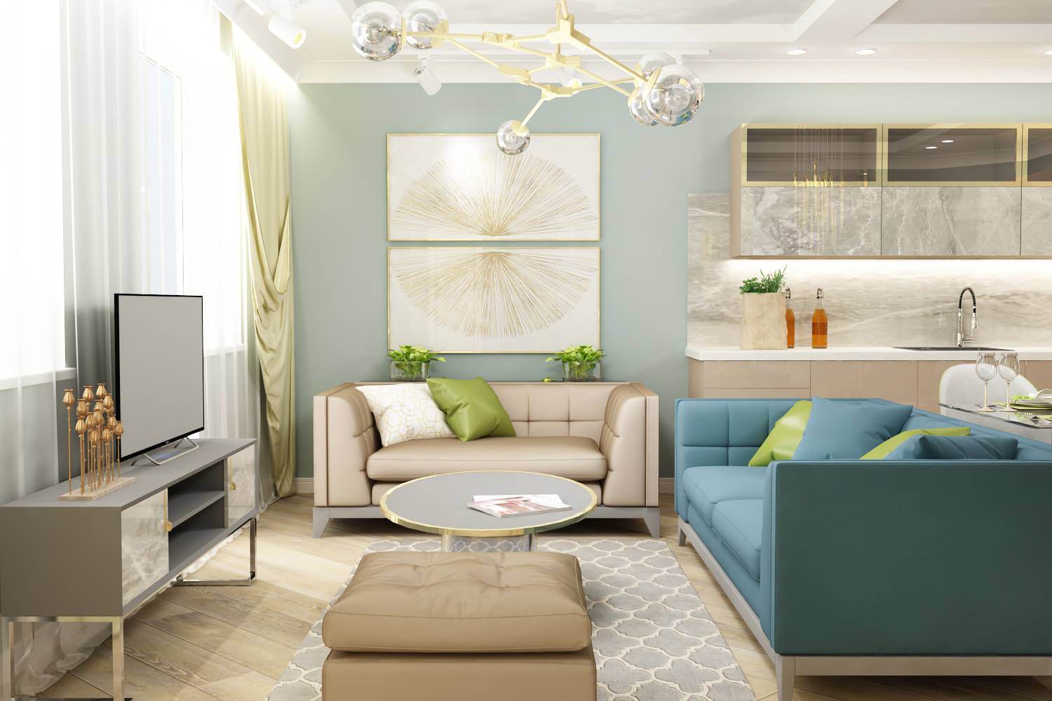 Обложка проекта: Средиземноморский Шик