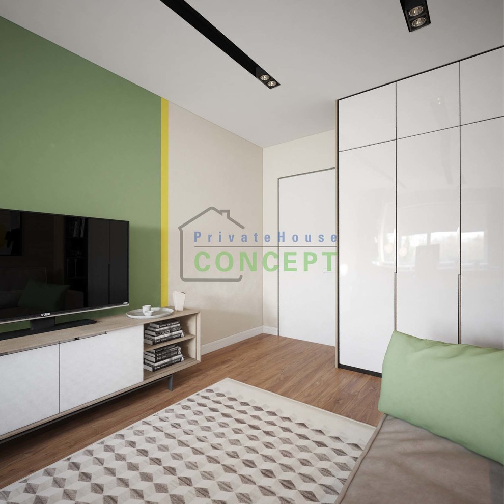 Квартира в современном стиле 120м2