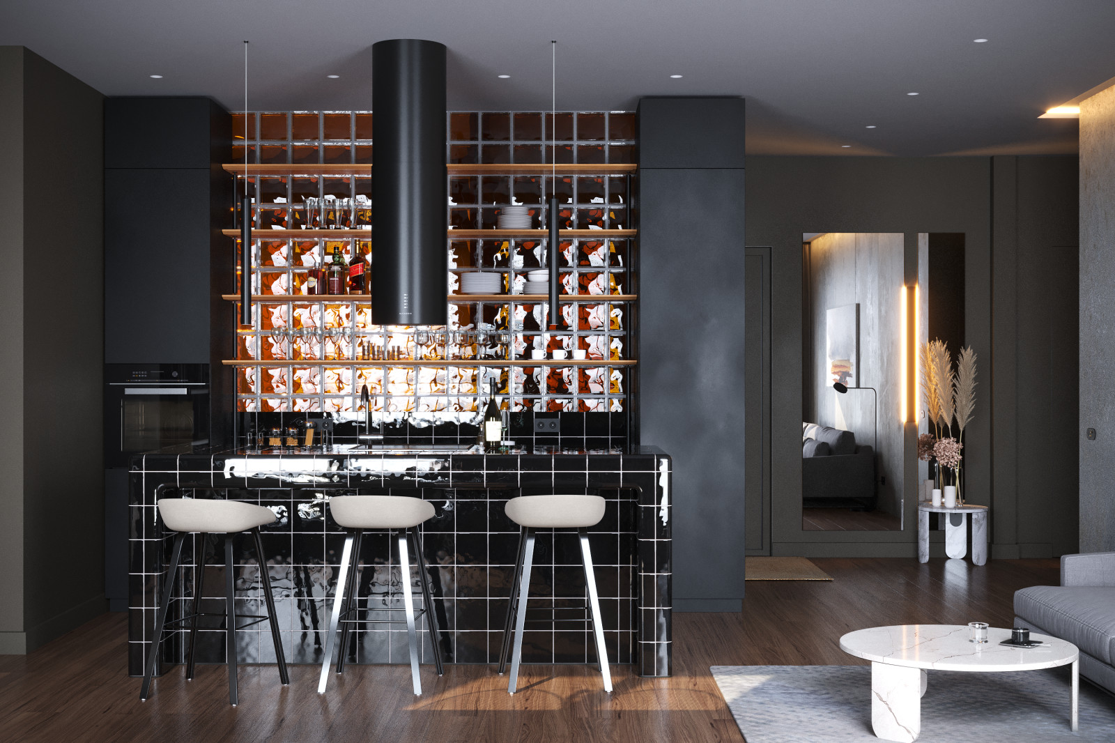 Современный строгий и стильный