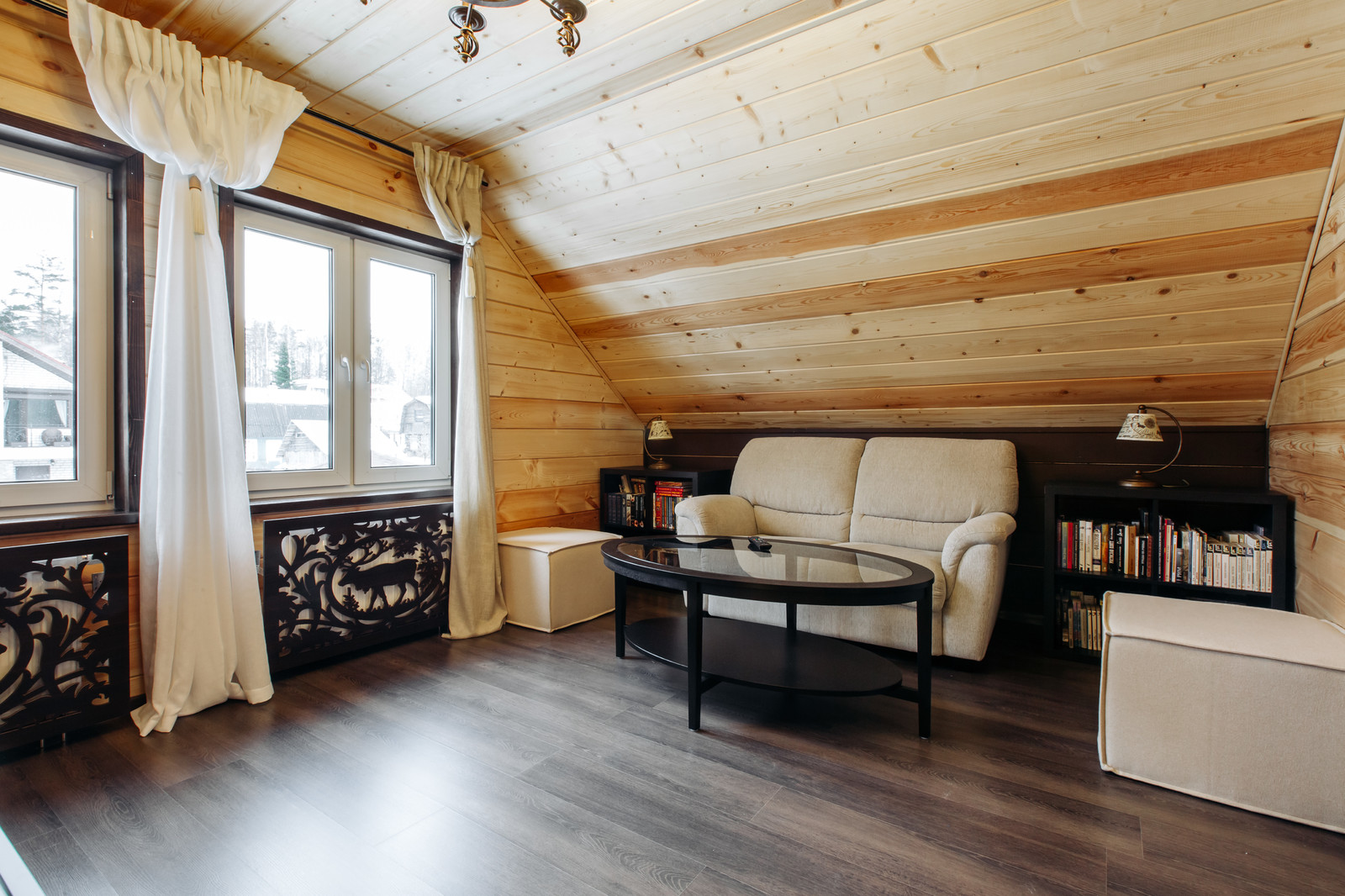 Двухэтажный коттедж с сауной 72 кв.м.