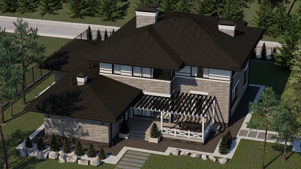 Индивидуальный жилой дом в посёлке Нагорный