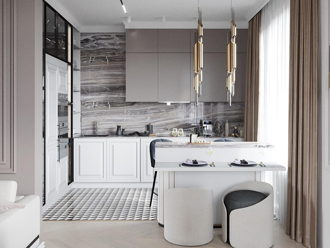 Обложка проекта: ЖК Москва 95 м2