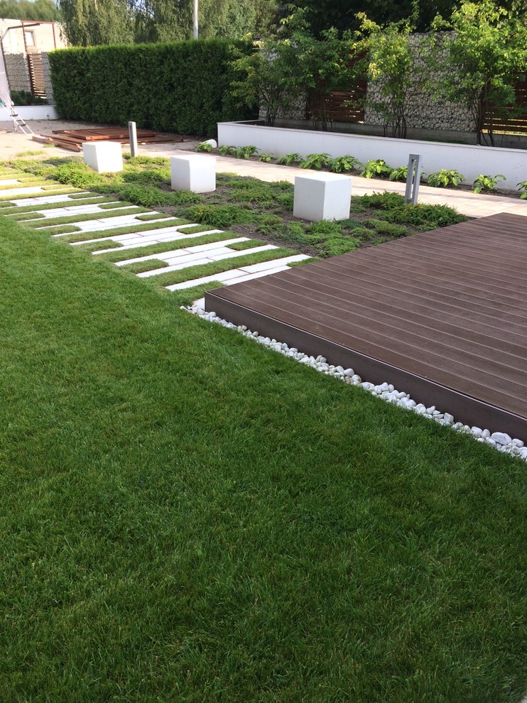 Современный сад для семьи