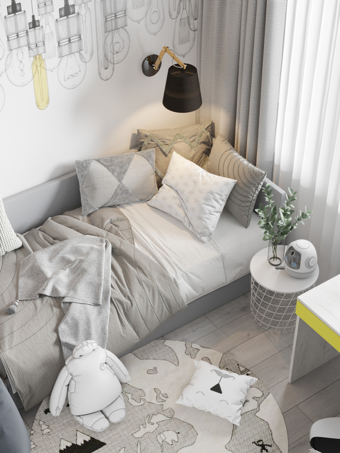 Детская для мальчика, 13 кв.м