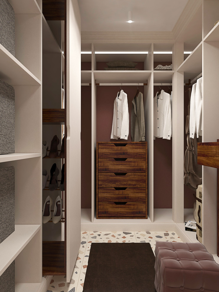 Яркая прихожая (+ гардеробная)