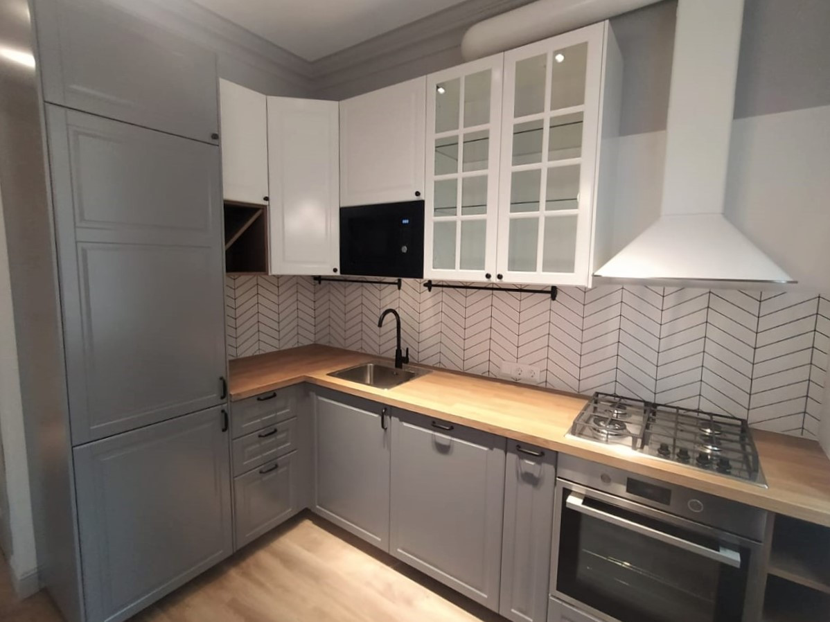 Обложка проекта: Двухкомнатная квартира на Малом проспекте ПС