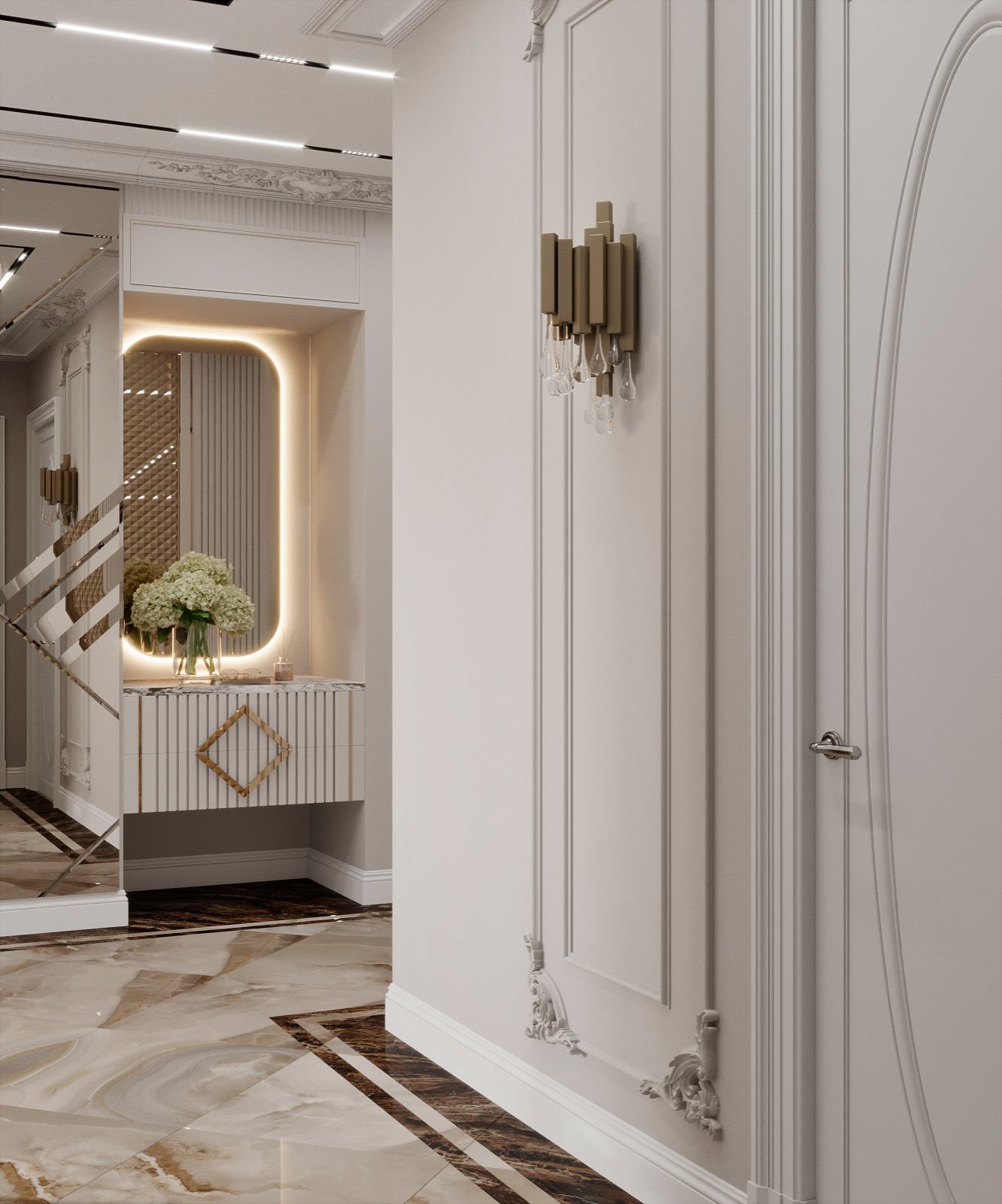 Дизайн интерьера квартиры в ЖК "Onyx Deluxe"