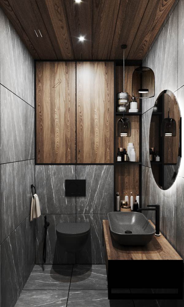 Дизайн зоны барбекю и бани