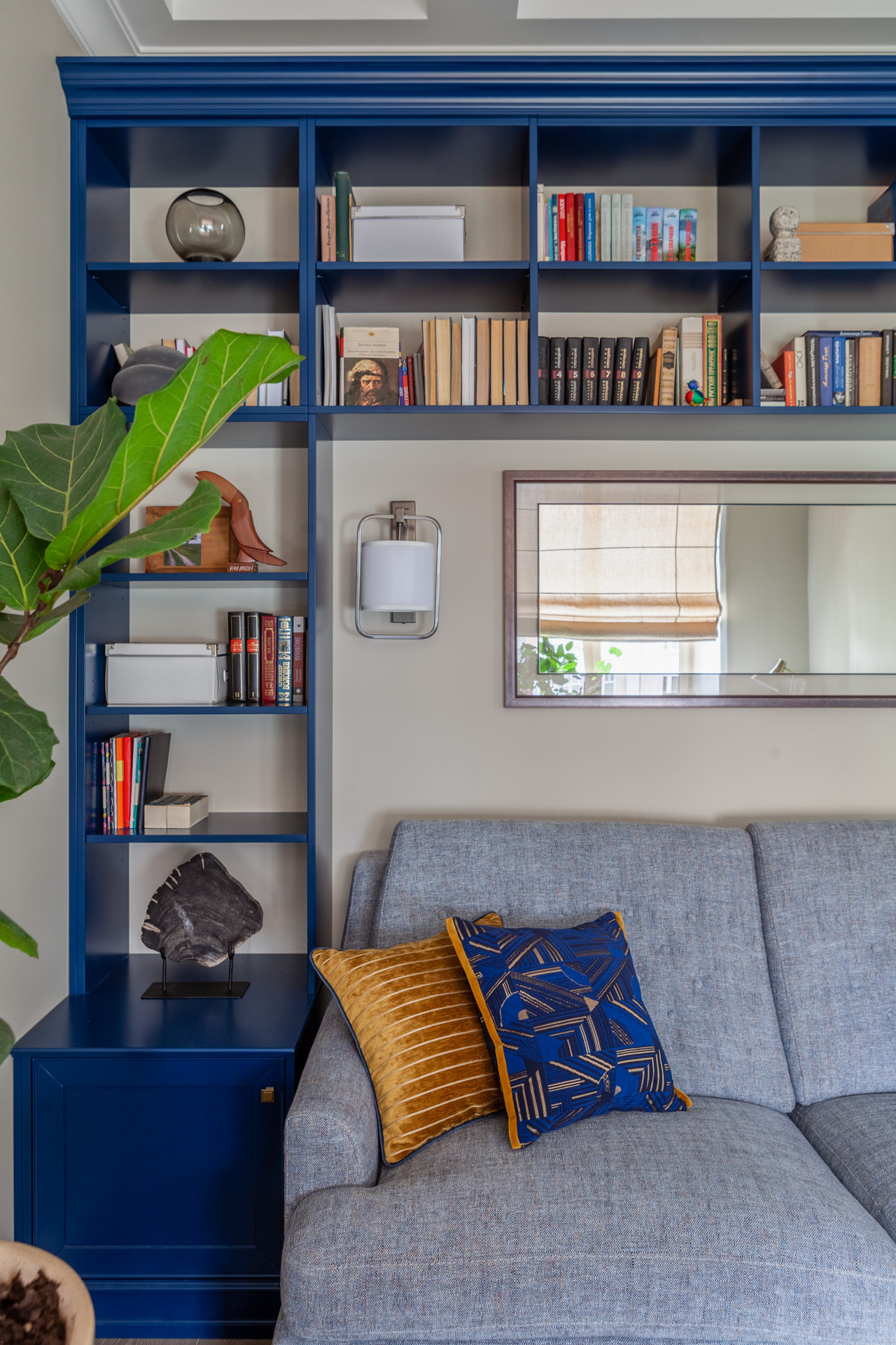 Houzz тур: Квартира в синих тонах в центре Москвы