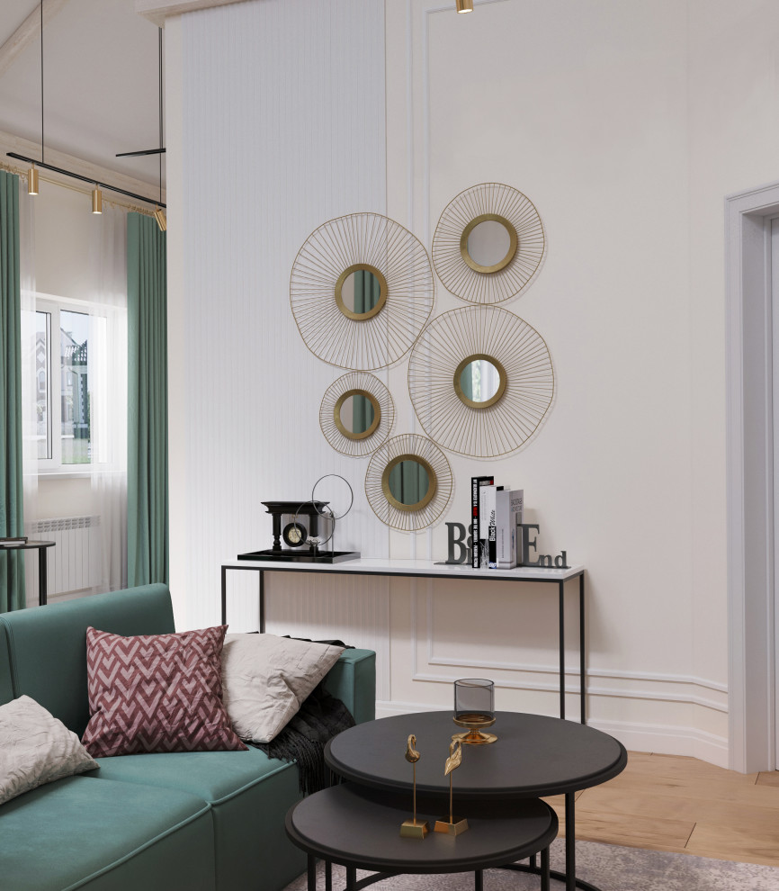 Кухня-гостиная дома в Тольятти