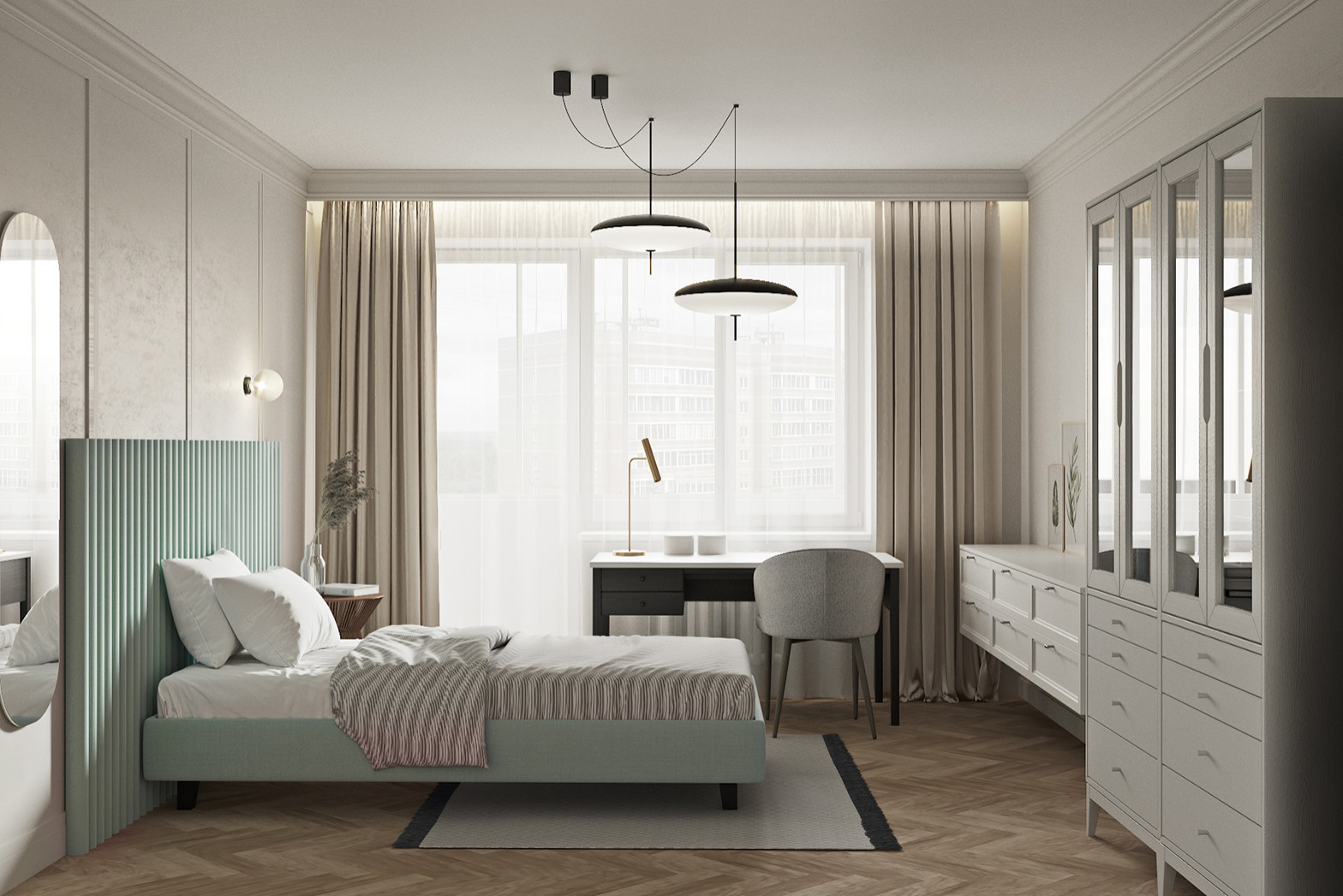 ЖК Московская слобода, 88 м2